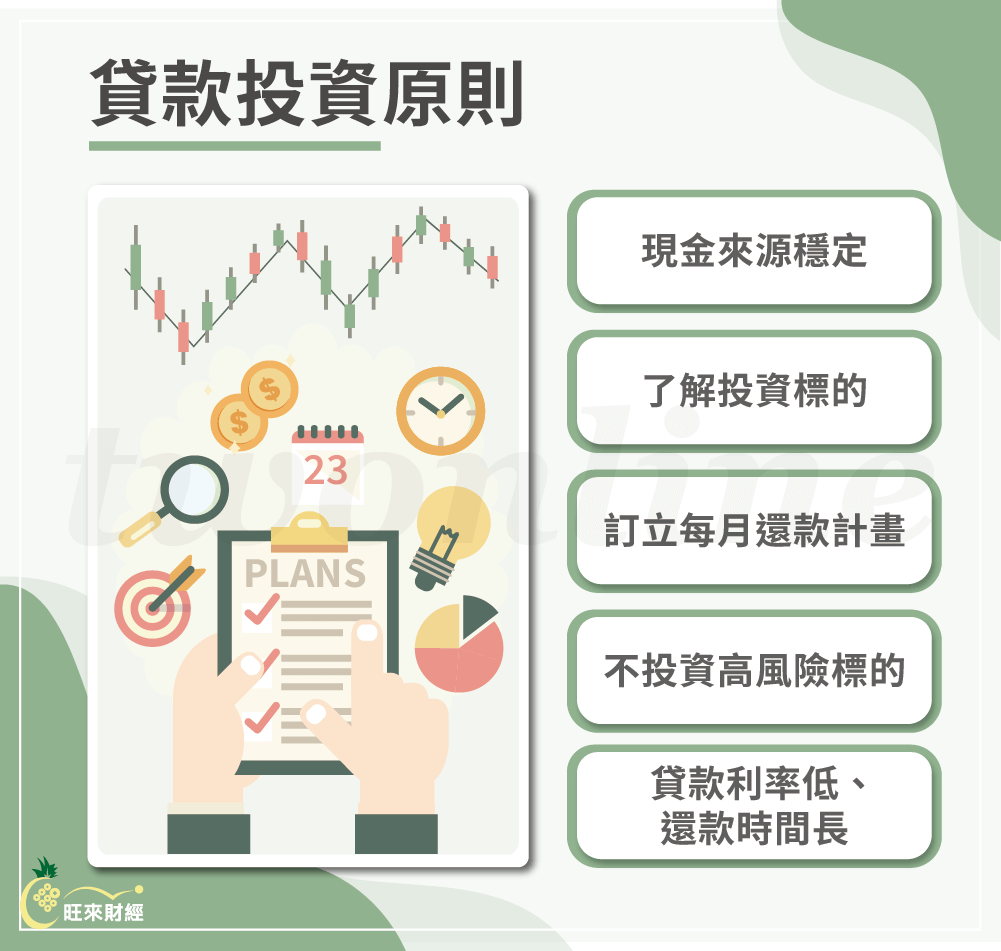 貸款投資好嗎？牢記5大原則才有機會獲利成功！ - 旺來財經