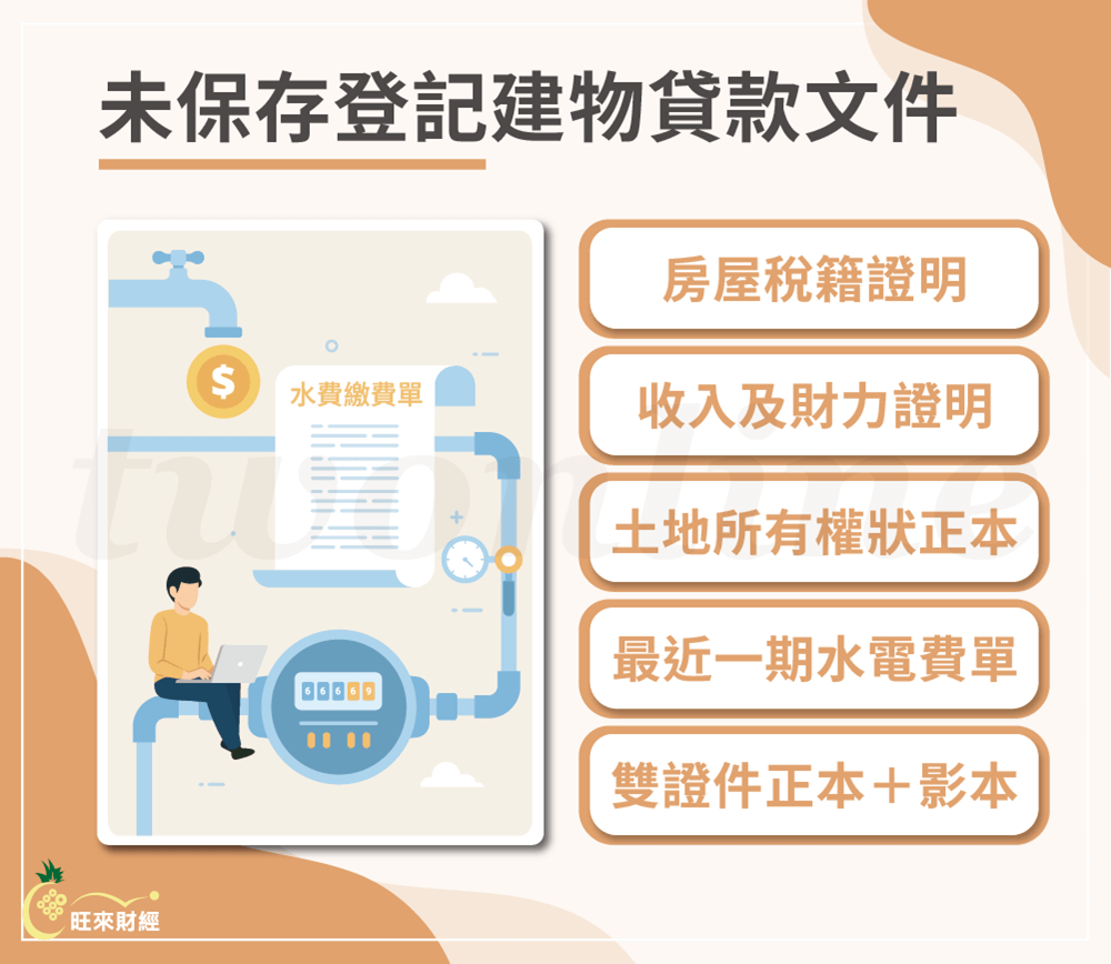 未保存登記建物貸款文件－旺來財經