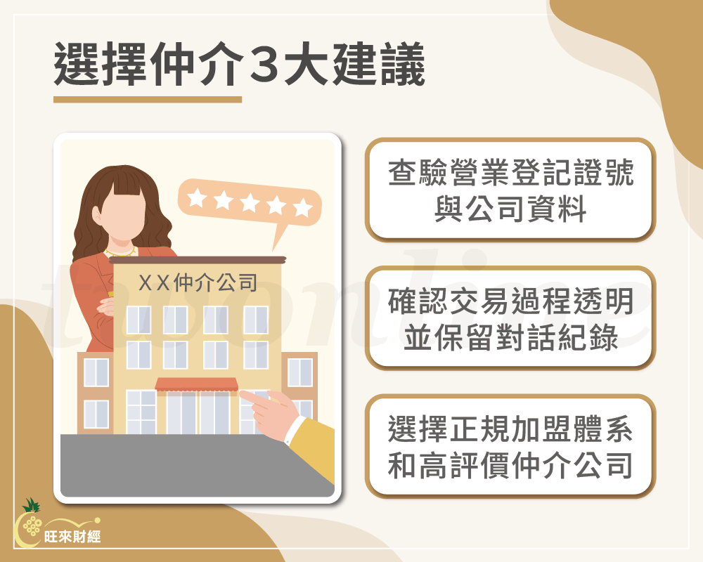 選擇仲介３大建議－旺來財經