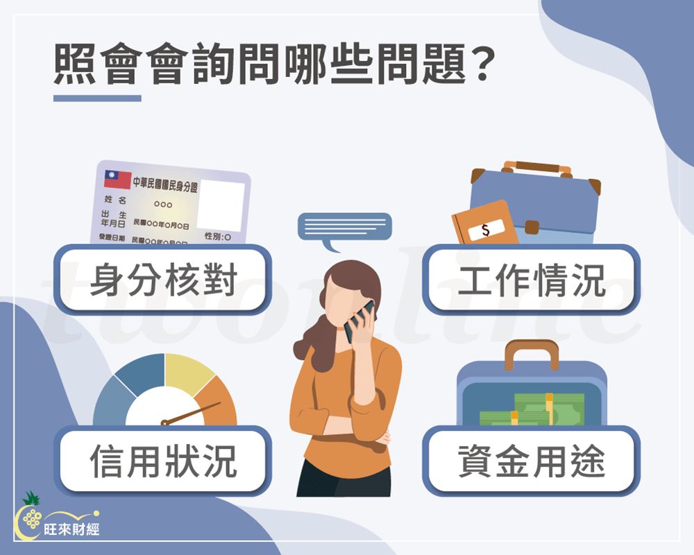 照會會詢問哪些問題－旺來財經