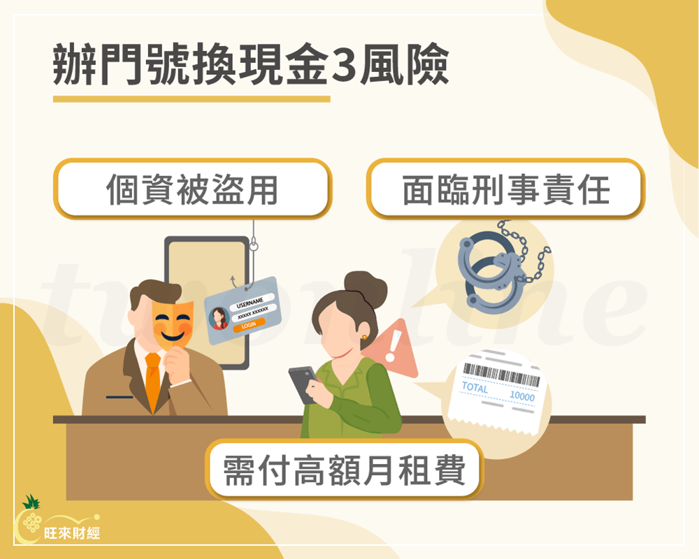辦門號換現金3風險－旺來財經